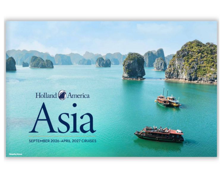 Holland America Asia September 2026 - April 2027
